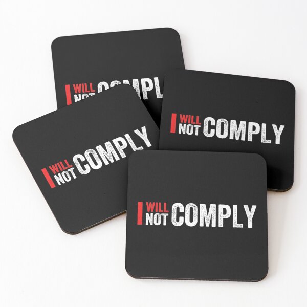 Item preview, I Will Not Comply  Essential        designed and sold by VigilantSupplys.
