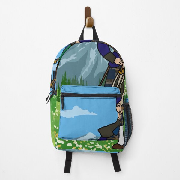 Item preview, Scot With Bagpack Music Culture designed and sold by flofin.
