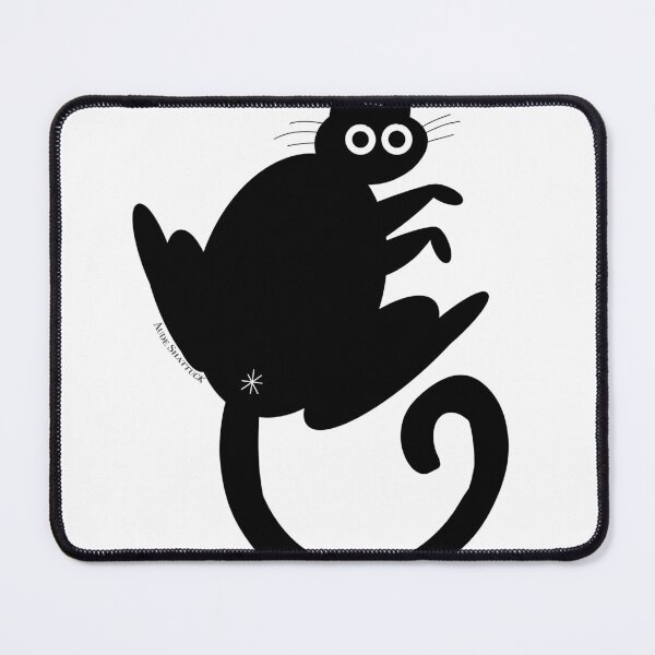 Item preview, Black cat butt designed and sold by Aude Shattuck.