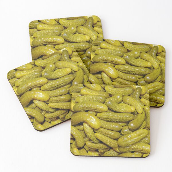 Item preview, Baby Garlic Dill Pickles Food Pattern Photograph designed and sold by patternsoup.