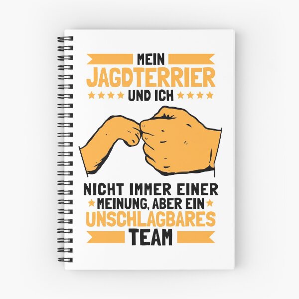 Artikelvorschau, Deutscher Jagdterrier und Ich Jagdhund Geschenk entworfen und verkauft von madgrfx.