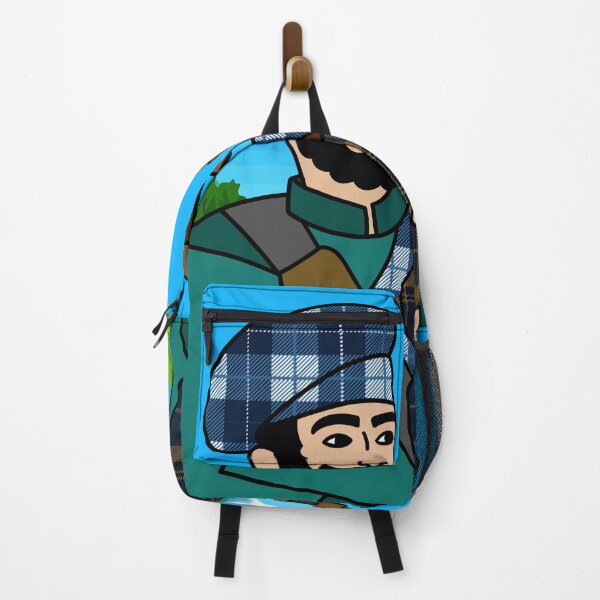 Item preview, Scot With Bagpack Music Culture designed and sold by flofin.
