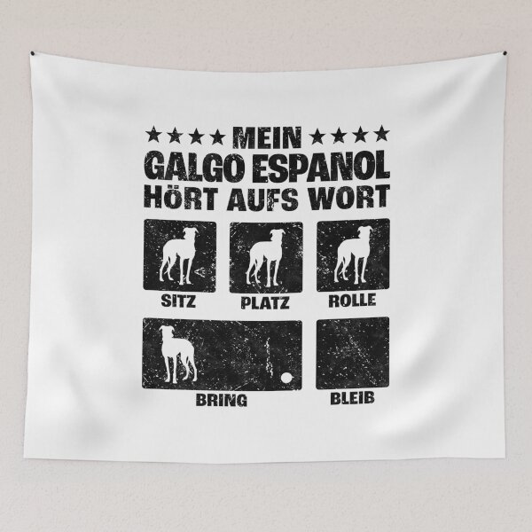 Item preview, Galgo Espanol dog tricks Spanish Greyhound designed and sold by madgrfx.