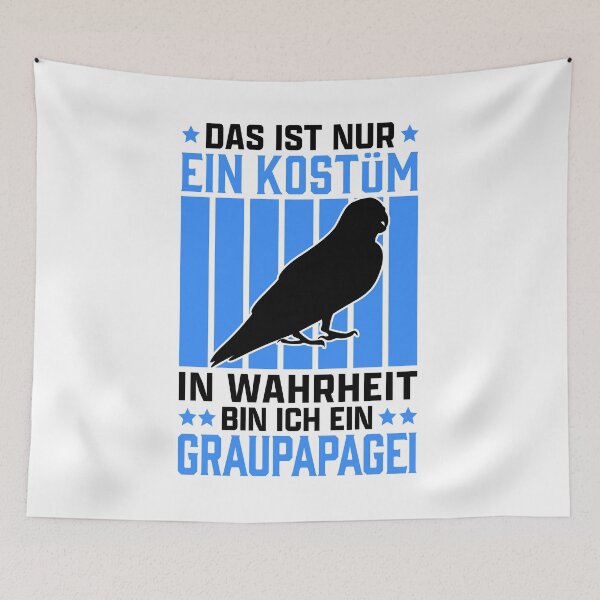 Item preview, African gray parrot costume bird parrot gift designed and sold by madgrfx.