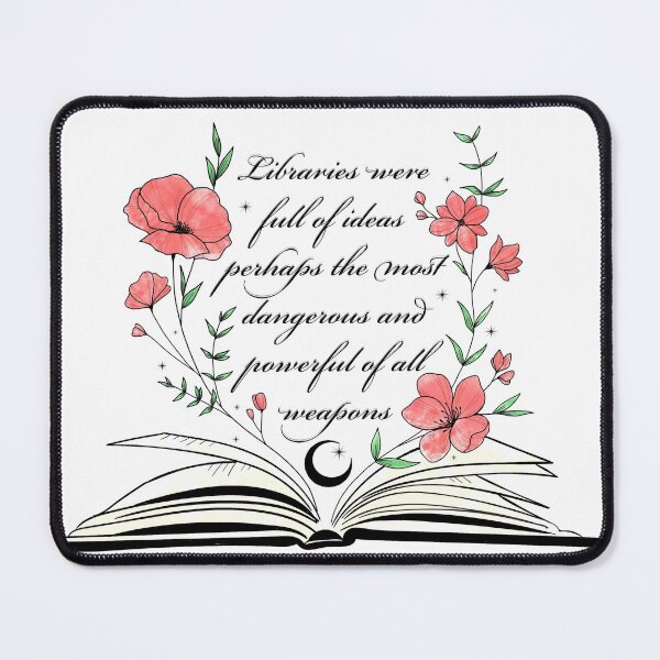 Item preview, Libraries were full of Ideas in colour (Throne of Glass) designed and sold by sashabookishart.