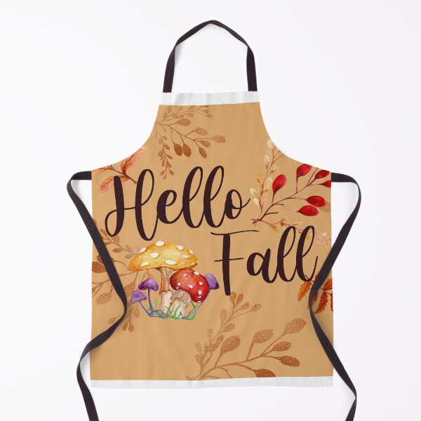 Item preview, Hello Fall Mushroom Print designed and sold by ShaunaMcc.