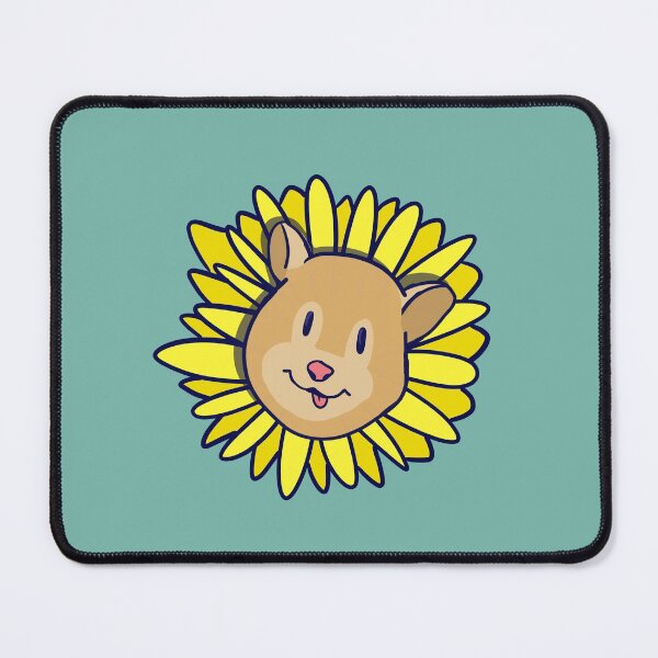Item preview, Happy Hamster in Sunflower designed and sold by emDesign123.