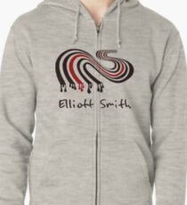 Dripping Figure 8 Revised Zipped Hoodie