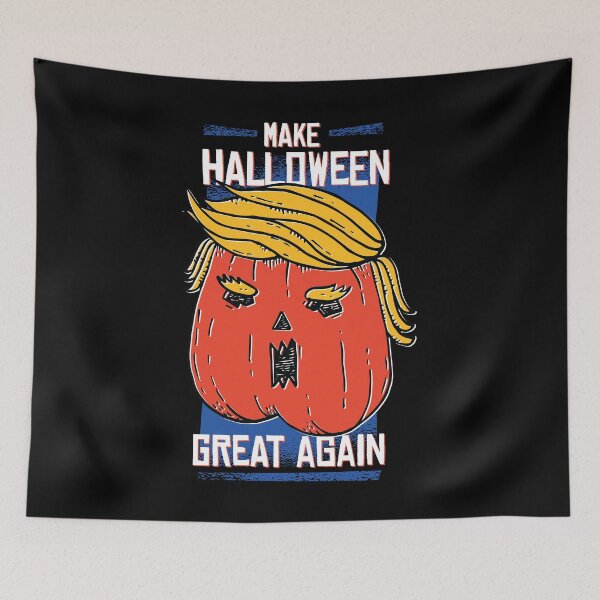 Item preview, Trumpkin Make Halloween Great Again Trump Pumpkin designed and sold by Hoiho Adventure Shirts.