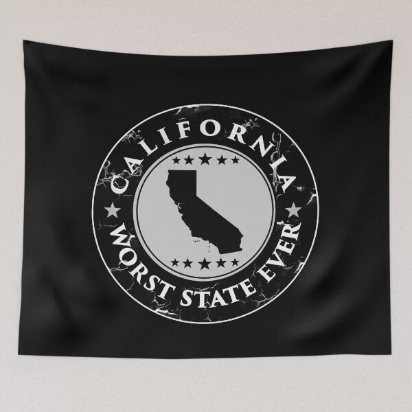 Item preview,   California Worst State Ever designed and sold by david parry.
