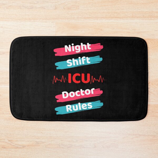 Item preview, Night Shift ICU Doctor designed and sold by ExploreTheStore.