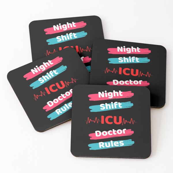 Item preview, Night Shift ICU Doctor designed and sold by ExploreTheStore.