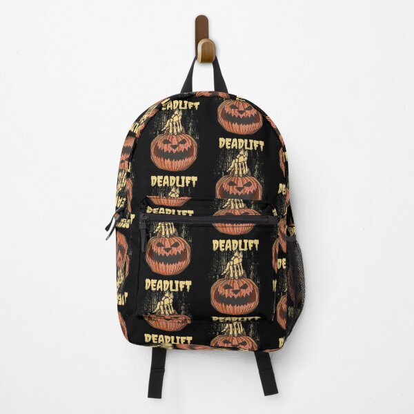Item preview, Halloween Pumpkin Deadlift for Fitness Lovers designed and sold by Hoiho Adventure Shirts.