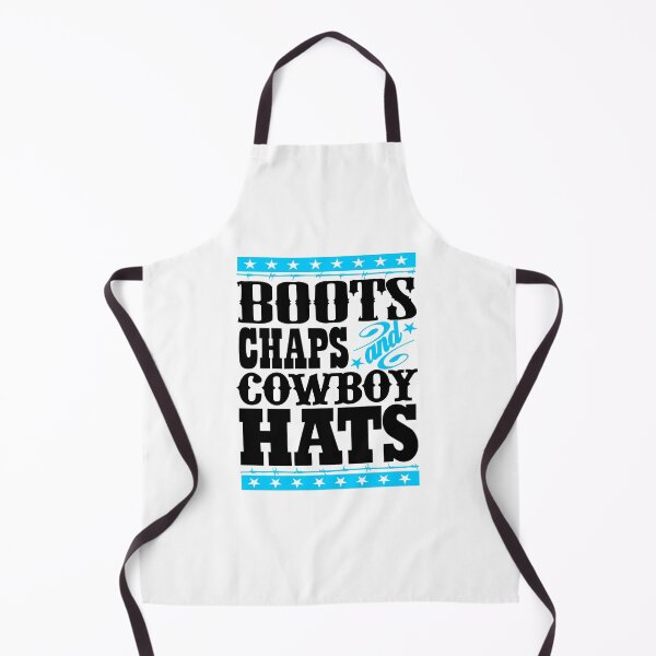 Item preview, Boots Chaps and Cowboy Hats Western Cowgirl Funny Quote designed and sold by ElishaKayne.