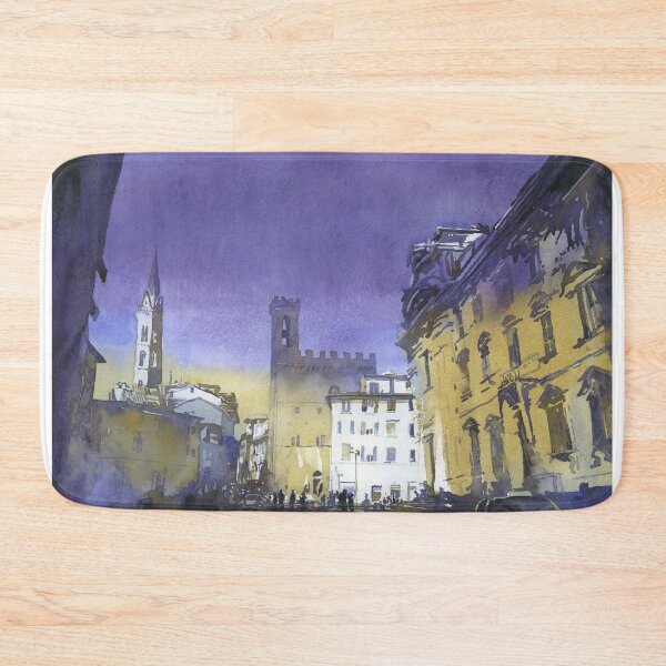 Item preview, Florence cityscape- Palazzo Vecchio on Palazo Signorini designed and sold by rfoxphoto.