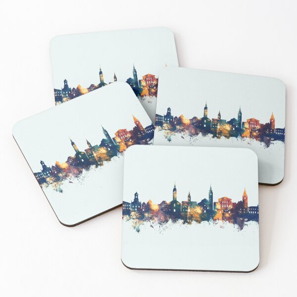 Item preview, Varaždin Croatia Skyline designed and sold by ArtPrints.