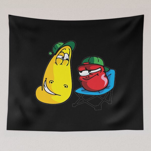 Item preview, character lava red and yellow designed and sold by SelinaSchuller.