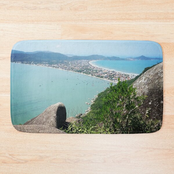 Item preview, Beach | Lookout | Bombinhas Beach | Brazil | Santa Catarina designed and sold by iwaya-bazaar.