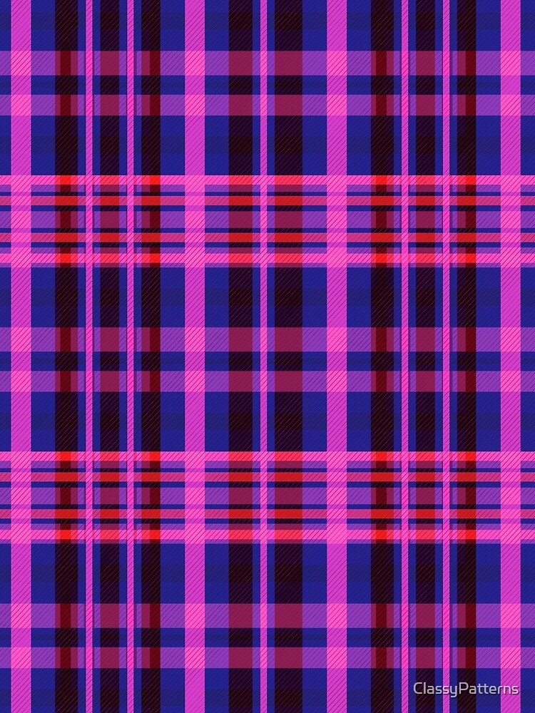 Thumbnail 3 of 3, Scarf, Plaid Patterns Design Number 16 designed and sold by ClassyPatterns.