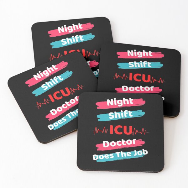 Item preview, Night Shift ICU Doctor designed and sold by ExploreTheStore.