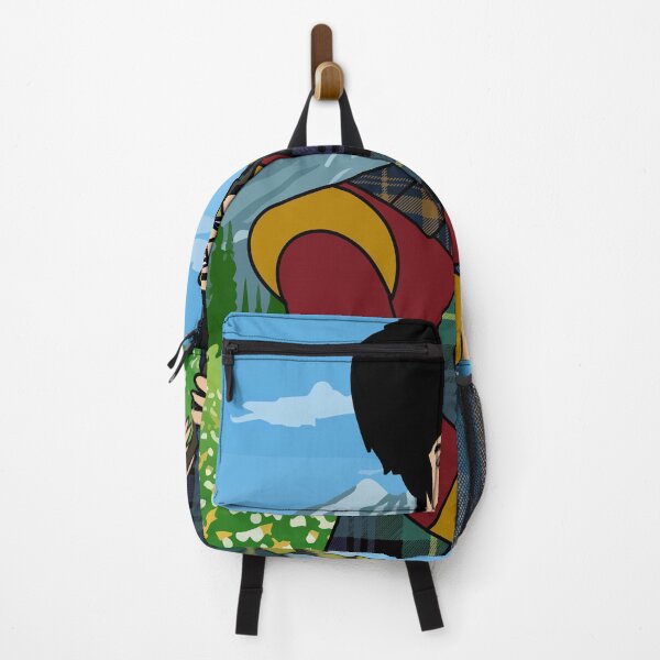 Item preview, Scot With Bagpack Music Culture designed and sold by flofin.