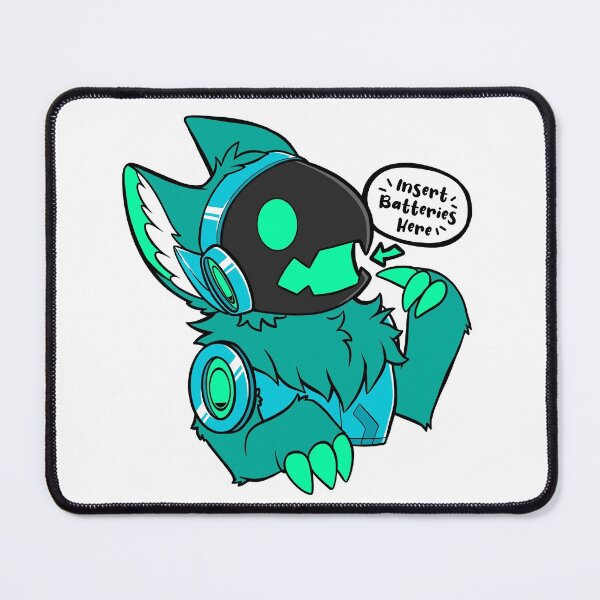 Item preview, Protogen - Insert Batteries Here - Green designed and sold by MillyD13.