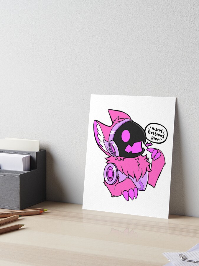 Lemondrop the Protogen Art Board Print for Sale by Fursumi