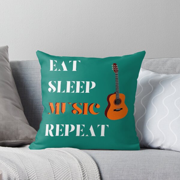 Item preview, EAT SLEEP MUSIC REPEAT designed and sold by MIDAS05.