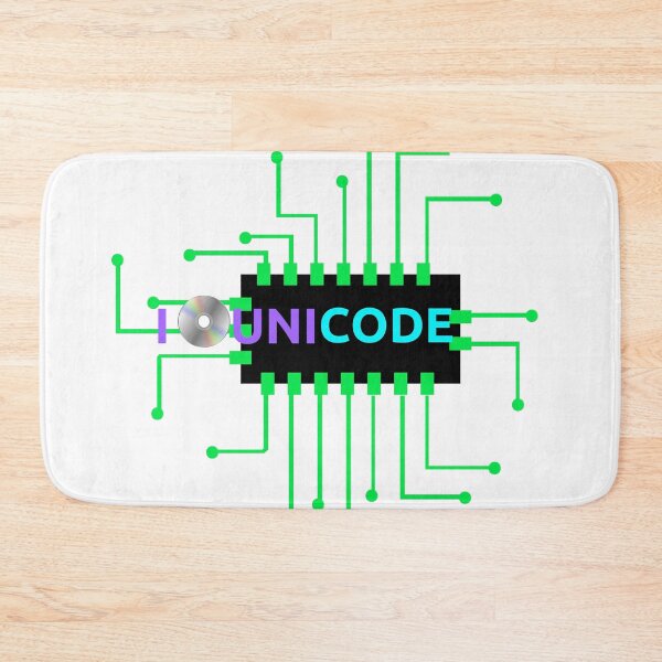 Item preview,  I love unicode chip designed and sold by jessypaul027.
