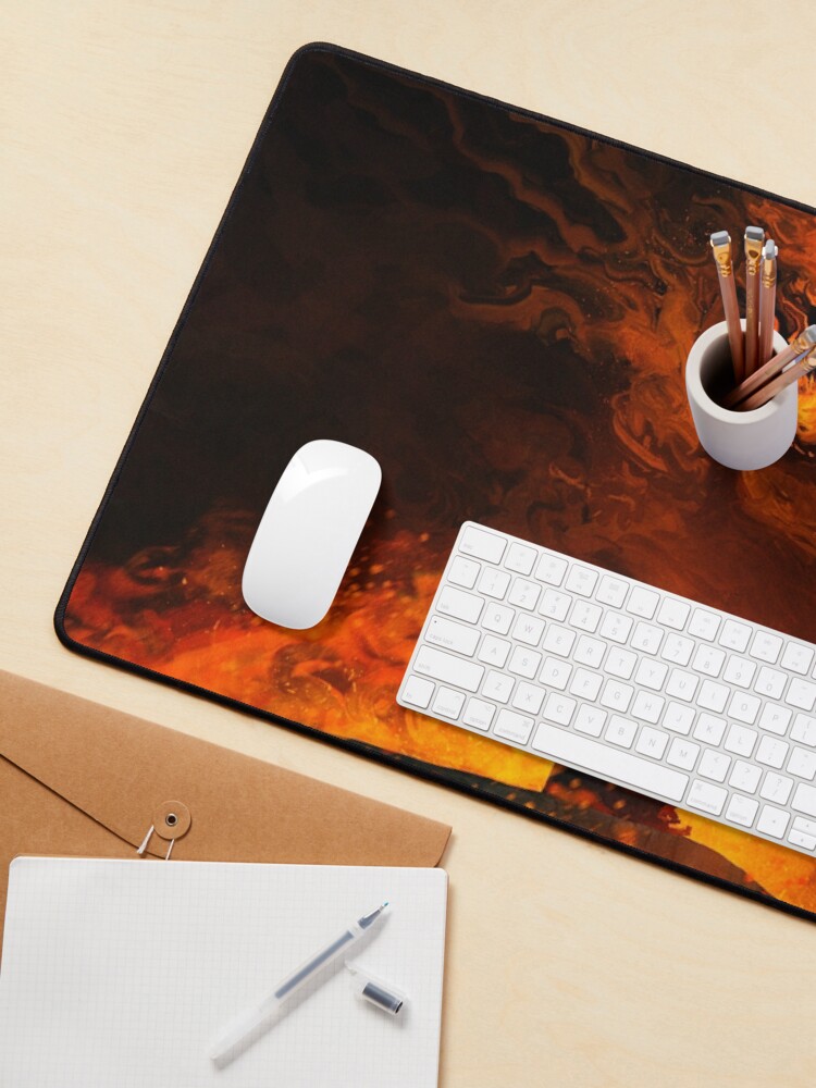 Alternate view of The Shadow and the Flame Mouse Pad