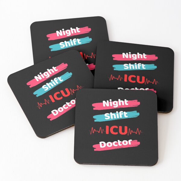 Item preview, Night Shift ICU Doctor designed and sold by ExploreTheStore.