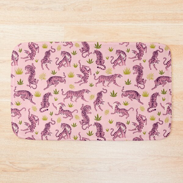 Item preview, Seamless japanese wagara tiger pattern designed and sold by urban-color.