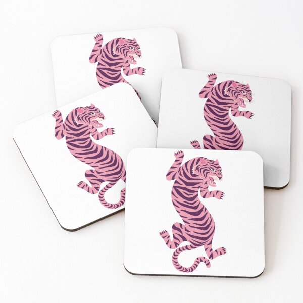 Item preview, Seamless japanese wagara tiger pattern designed and sold by urban-color.