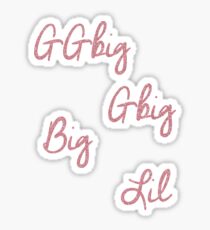 Big/Little Sticker Pack! Sticker