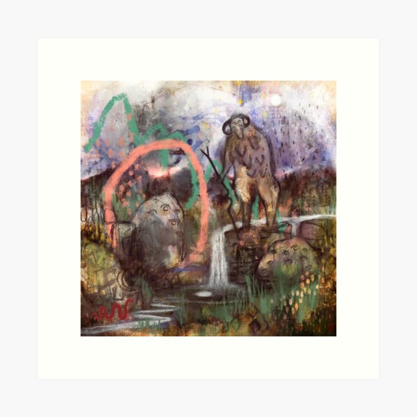 Eþelweard - Guardian of the Land Art Print