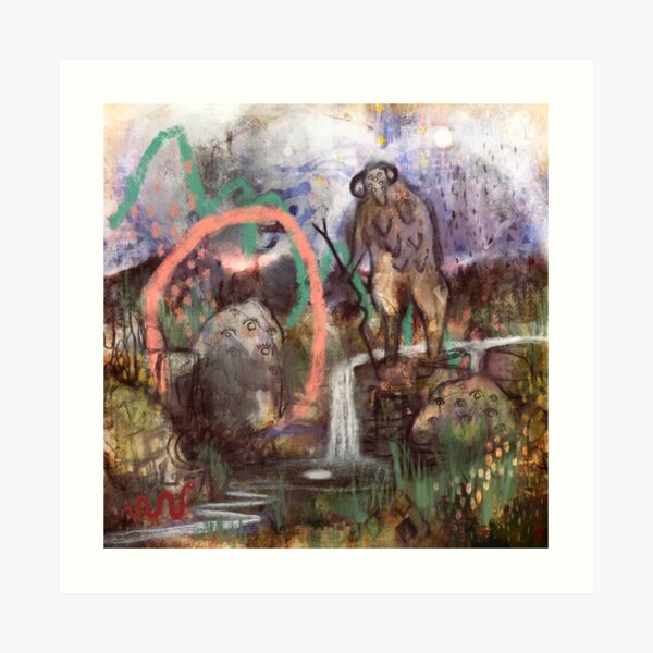 Eþelweard - Guardian of the Land Art Print