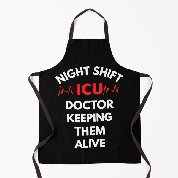 Item preview, Night Shift ICU Doctor designed and sold by ExploreTheStore.