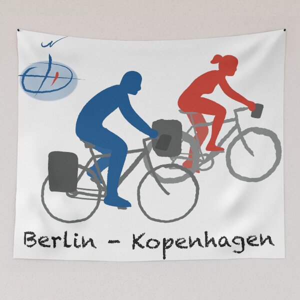 Item preview, Berlin-Copenhagen cycle path (a) designed and sold by IngoDuesentrieb.