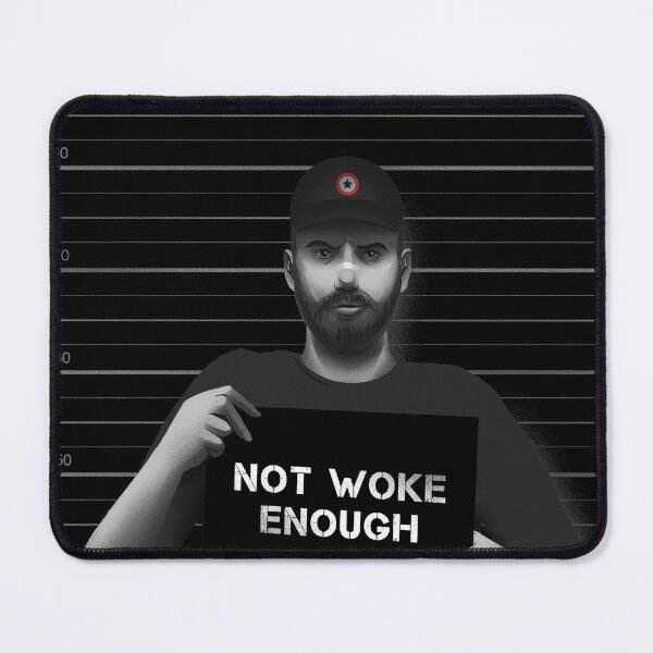 Item preview, Unique "Not Woke Enough" design on mug shot. Ideal for designed and sold by Art-for-World.