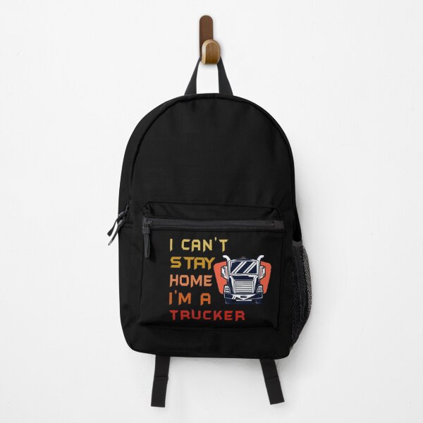 Artikelvorschau, Ich kann nicht zu Hause bleiben, ich bin ein Trucker Vintage Worker Truck Driver LUSTIGES Trucker GESCHENK entworfen und verkauft von abdev.