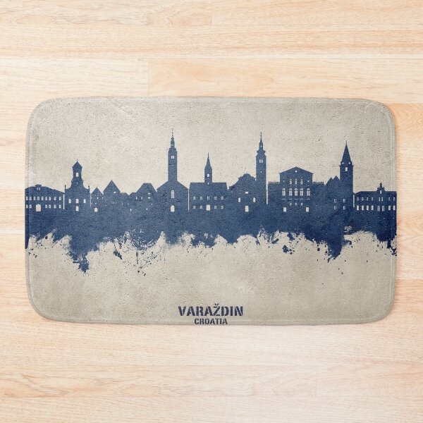 Artikelvorschau, Varaždin Croatia Skyline entworfen und verkauft von ArtPrints.