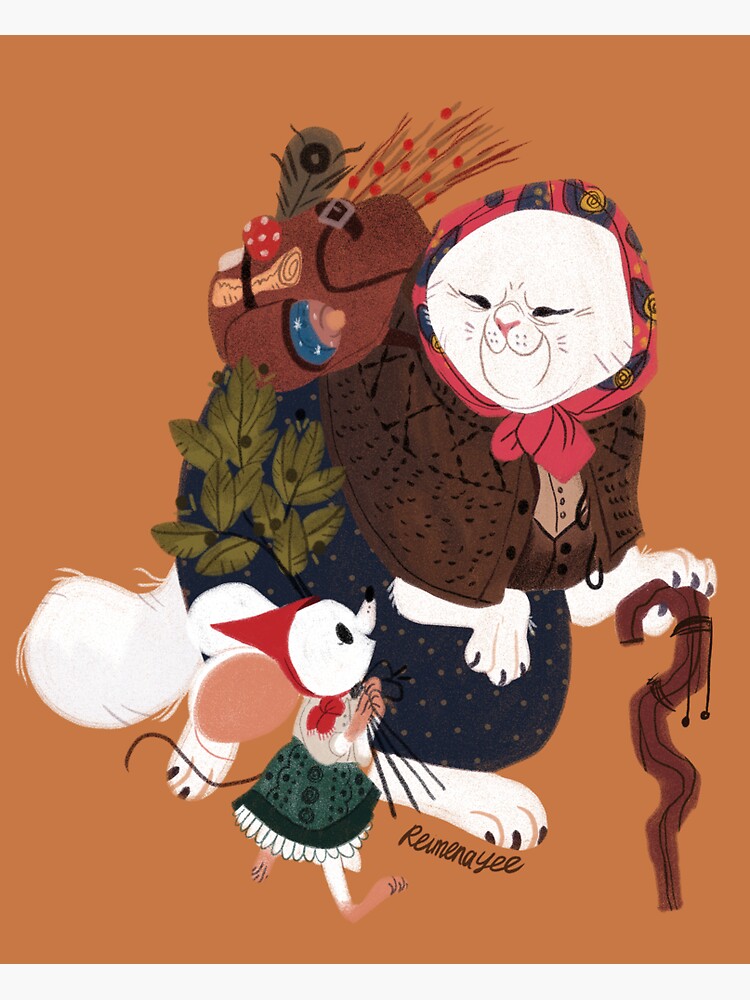 Thumbnail 3 of 3, Sticker, The Witch's Apprentice designed and sold by reimenayee.