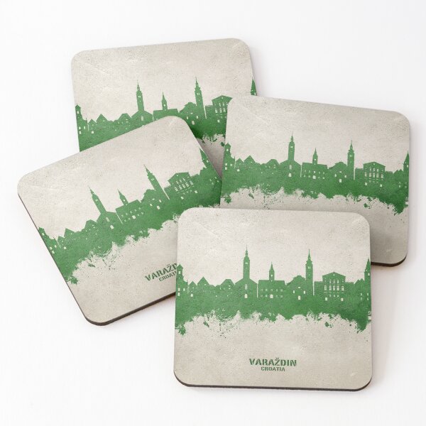 Item preview, Varaždin Croatia Skyline designed and sold by ArtPrints.