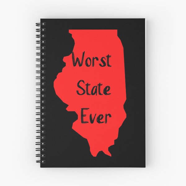 Item preview, Illinois Worst State Ever Funny Gift Design  designed and sold by Sheepherder120.