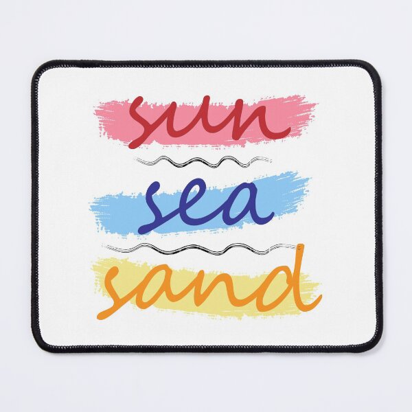 Item preview, Sun sea sand surf designed and sold by iSeek.