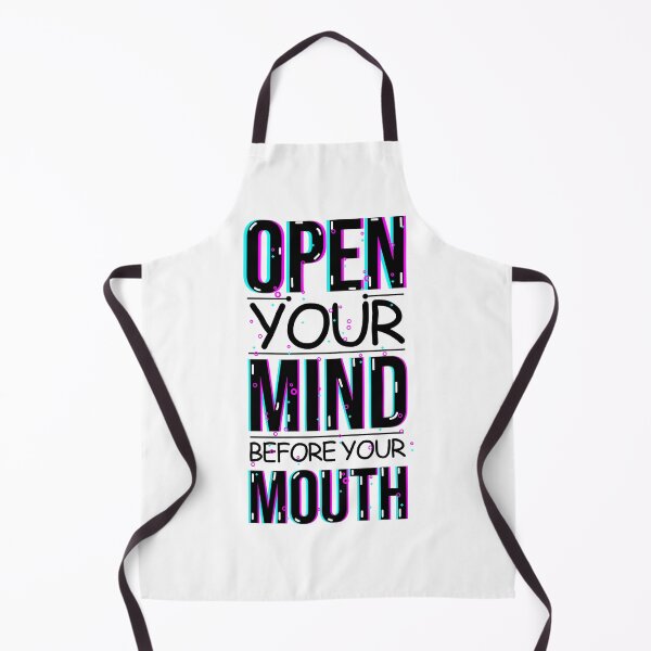 Item preview, Open Your Mind Before Your Mouth designed and sold by Inez-kemmy.
