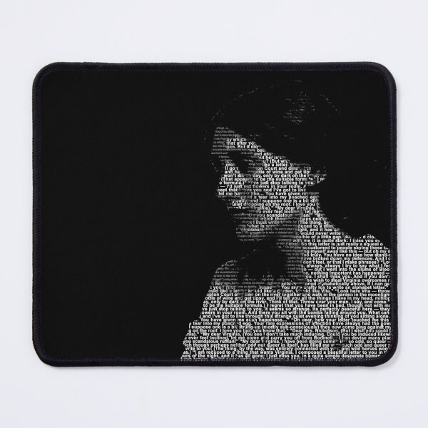 Item preview, Virginia Woolf Word portrait using the love letters between her and Vita designed and sold by goldenanchor.