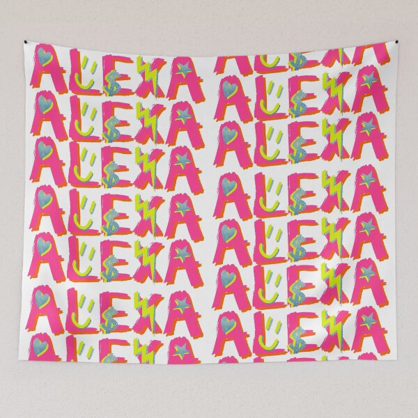 Item preview, ALEXA name designed and sold by Julia Santos.