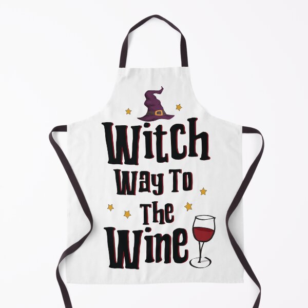 Item preview, Witch Way To The Wine Classic designed and sold by Valid-Patterns.
