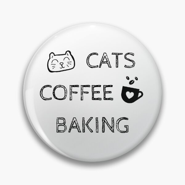 Item preview, Cats. Coffee. Baking designed and sold by TheGreenGoat.